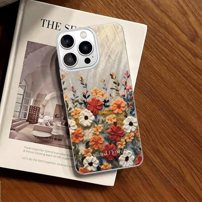 Funda de flores de primavera para iPhone 17Pro 16 15 14 13 12 11 Pro Max XS XR 7 8 Plus cubierta a prueba de golpes carcasa anticaída - imagen 3