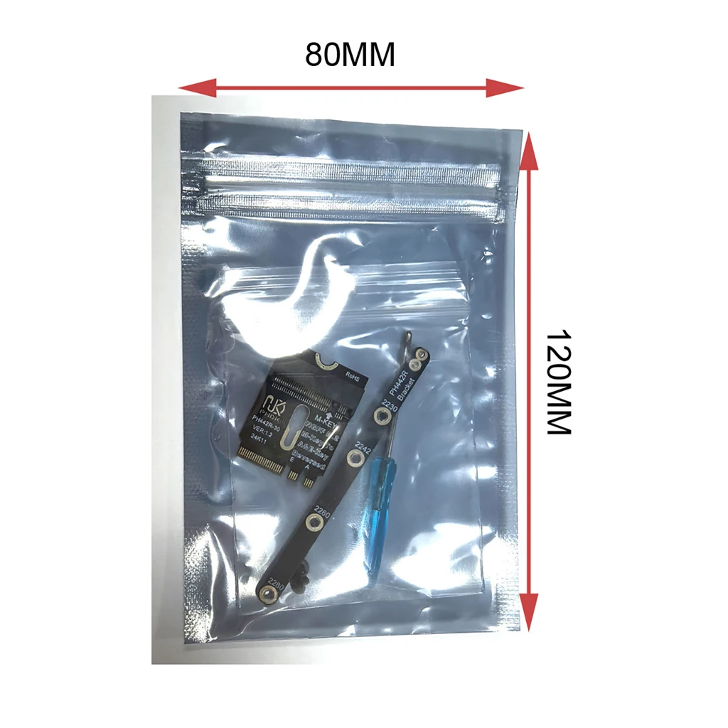 Adaptador Wifi M.2 para tarjeta adaptadora M.2 Wifi a NVME SSD Pcie4.0 M Key a M2 NGFF Key A + E Wifi Riser Card para módulo Wifi/WWAN/LTE - imagen 5