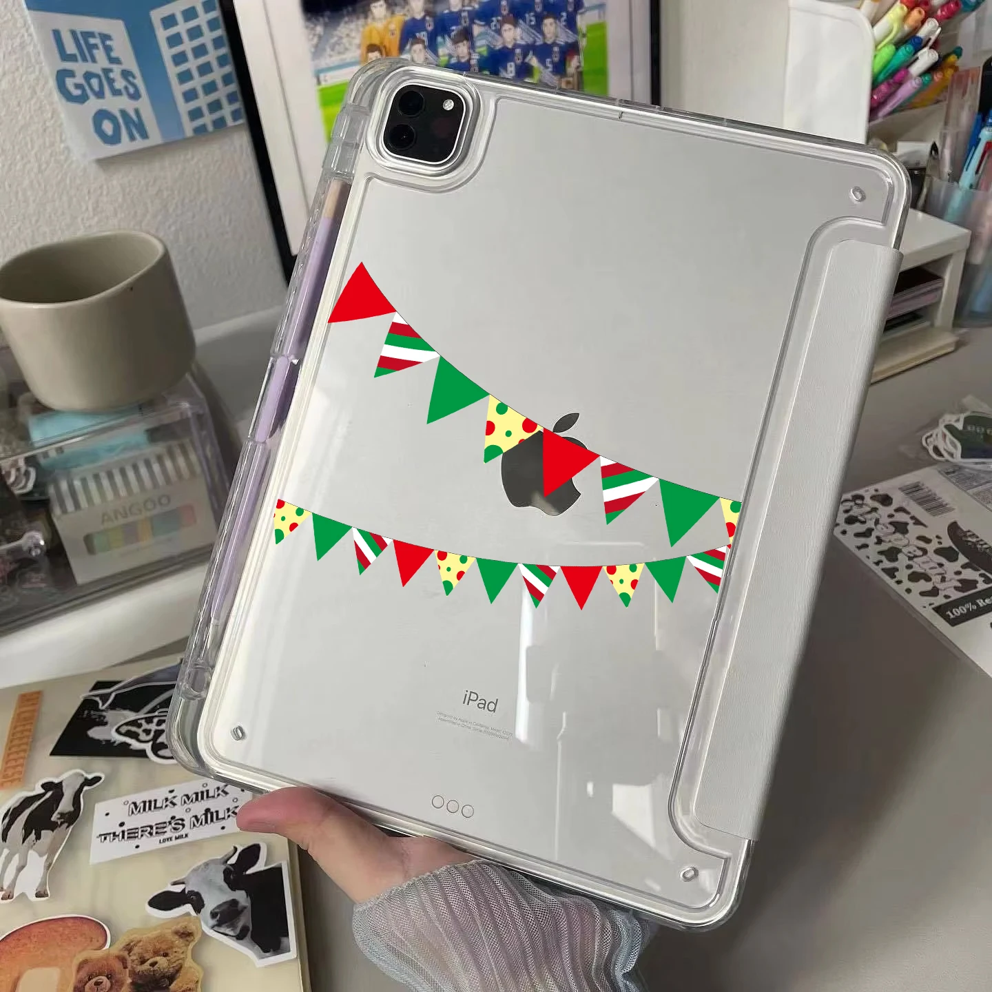 2025 nueva funda para tableta para iPad Pro 13 M5 2025 A3362 Pro 11 12,9 13 M2 M4 M3 9,7 10,2 5th 6th 7/8/9 10th 11th mini 6 7 - imagen 3