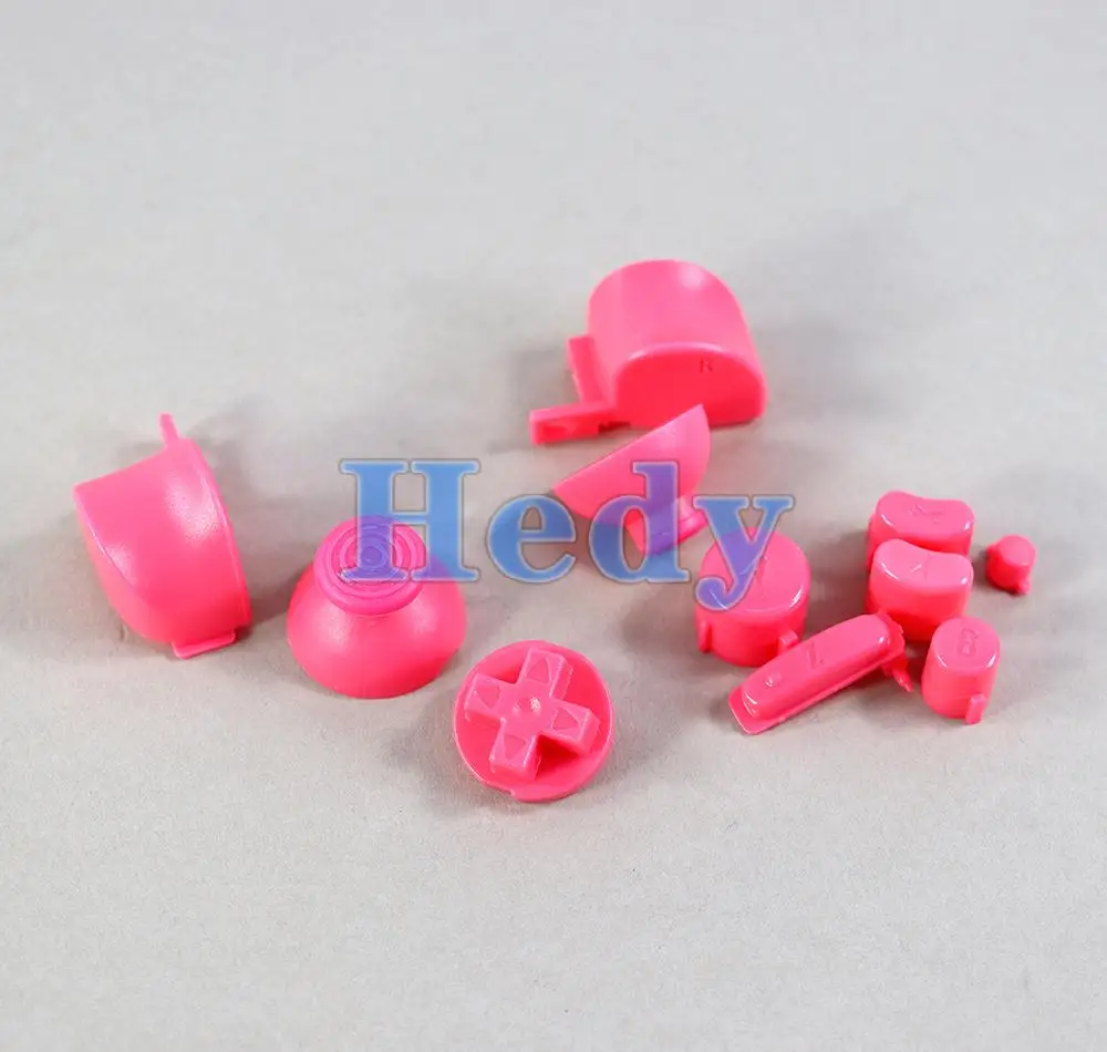 Juego completo de botones L R ABXY Z para GameCube, botones de encendido y apagado, 50 juegos - imagen 4