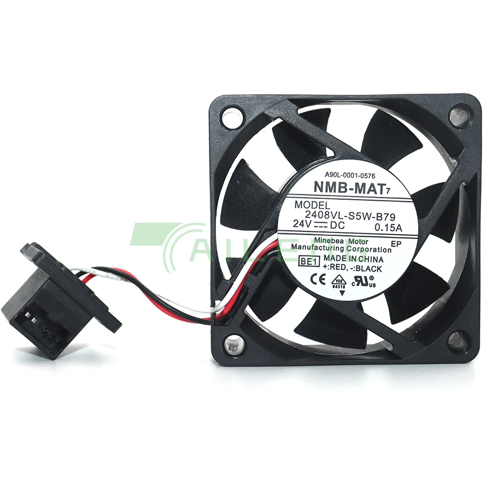 Ventilador de refrigeración para FANUC, nuevo ventilador 2408VL-S5W-B79 A90L-0001-0576 24V DC 0.15A - imagen 2