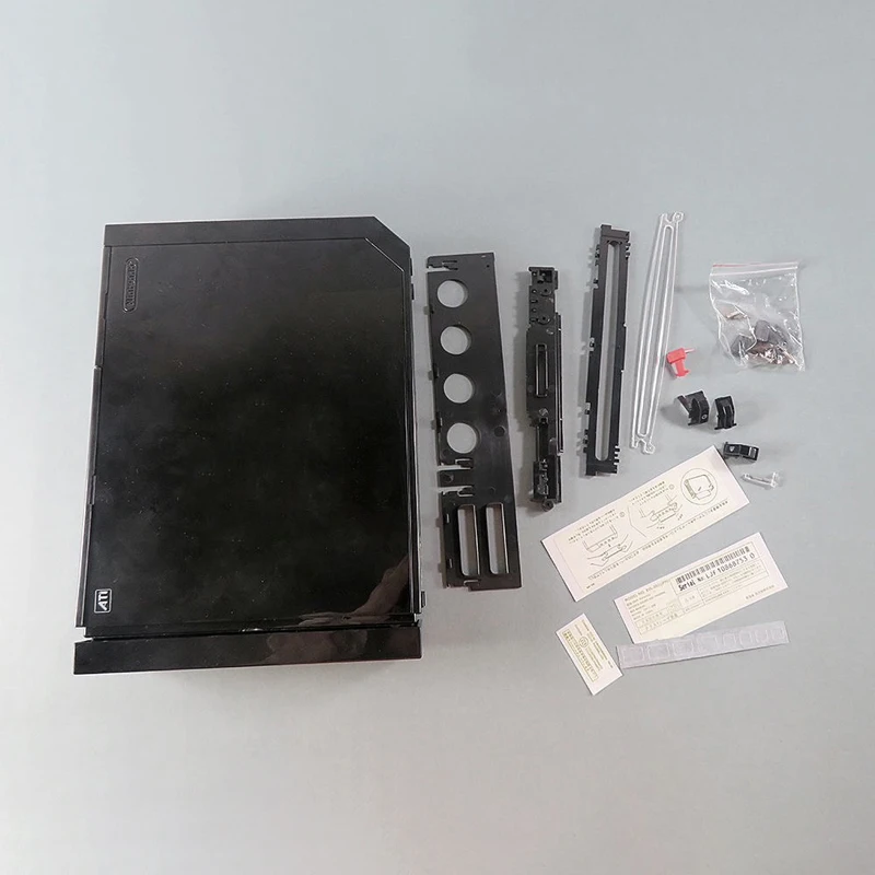 ChengHaoRan, 1 Juego, carcasa completa de repuesto con botones, pegatina, alfombrilla para pie para consola de juegos Wii, piezas de reparación - imagen 3