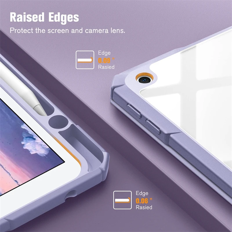 Con portalápices funda para tableta a prueba de golpes para IPad Air 10,2 10,5 11 10,9 pulgadas 10 2022 I Pad Pro 9,7 8th 9th 10th funda para IPad10 - imagen 5