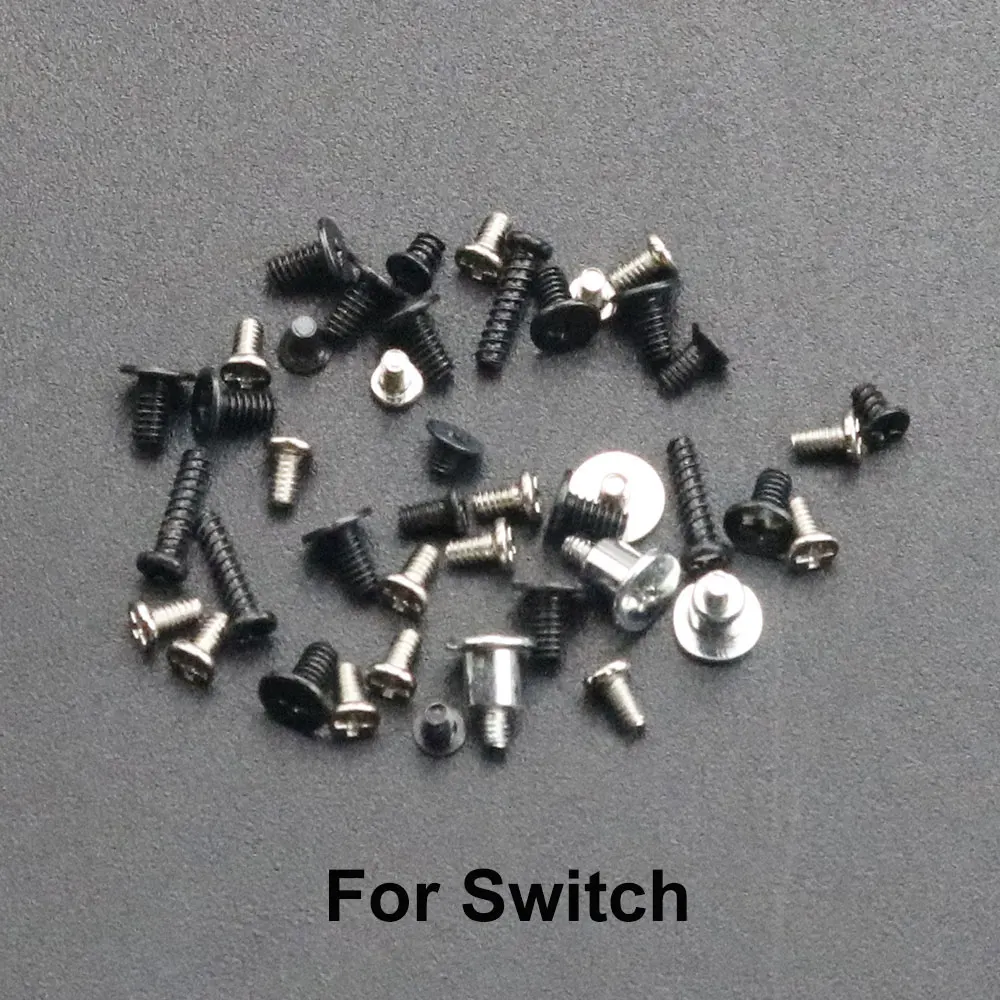 Tornillo de carcasa de consola JCD para Switch NS Lite Oled Pro, juego completo de montaje de tornillo, Kit de repuesto, accesorios de juego - imagen 2