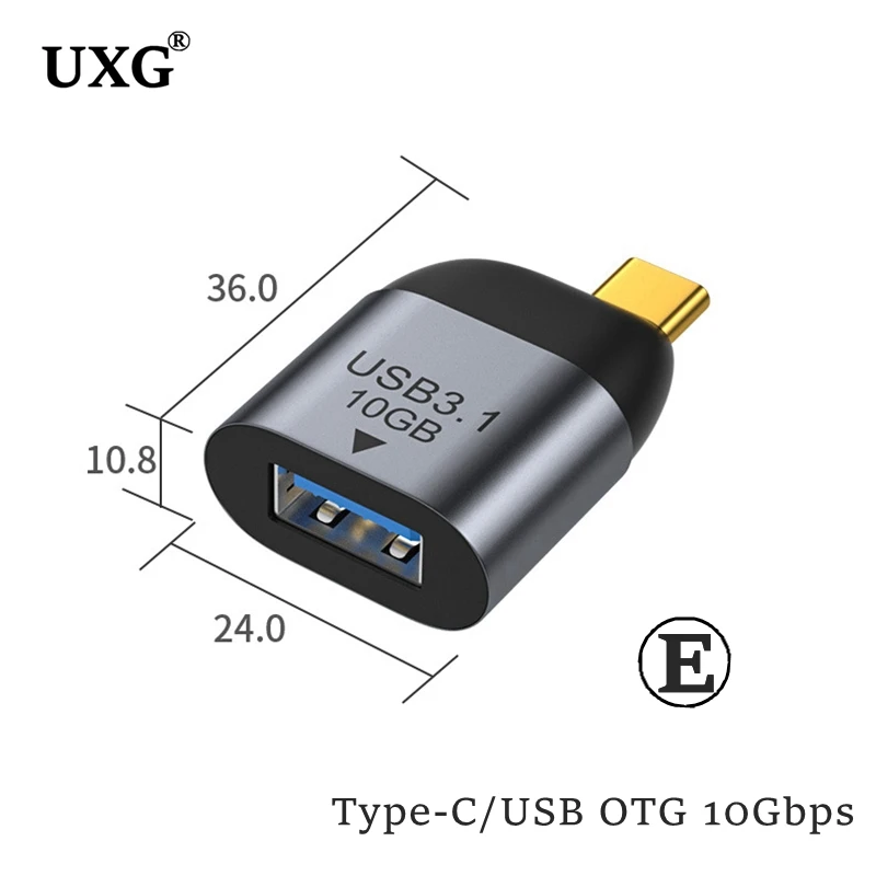 Adaptador USB C ToUSB/Hdmi Compatible con Dp Mini Dp Vga, Cable USB tipo C Compatible con HDMI, convertidor 4K para adaptador Samsung Huawei P30 - imagen 3
