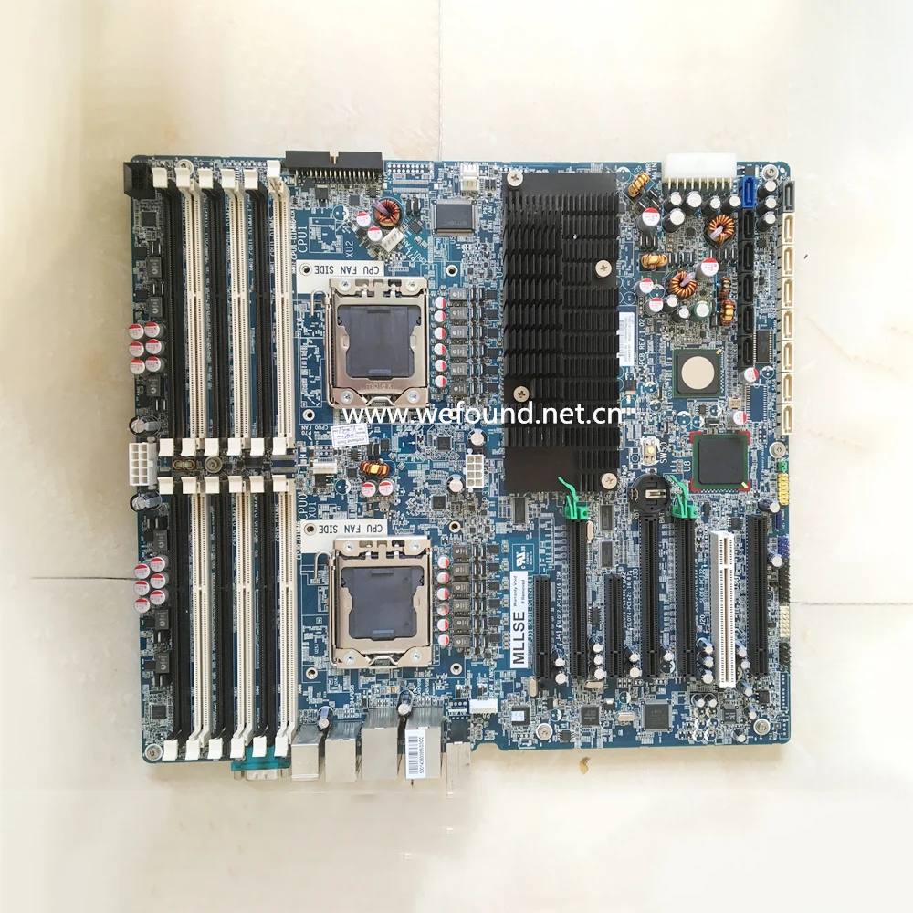 Placa base de estación de trabajo para HP Z800 X58 LGA1366, compatible con placa base de CPU serie X56 591182 -001 460838 -003 - imagen 5