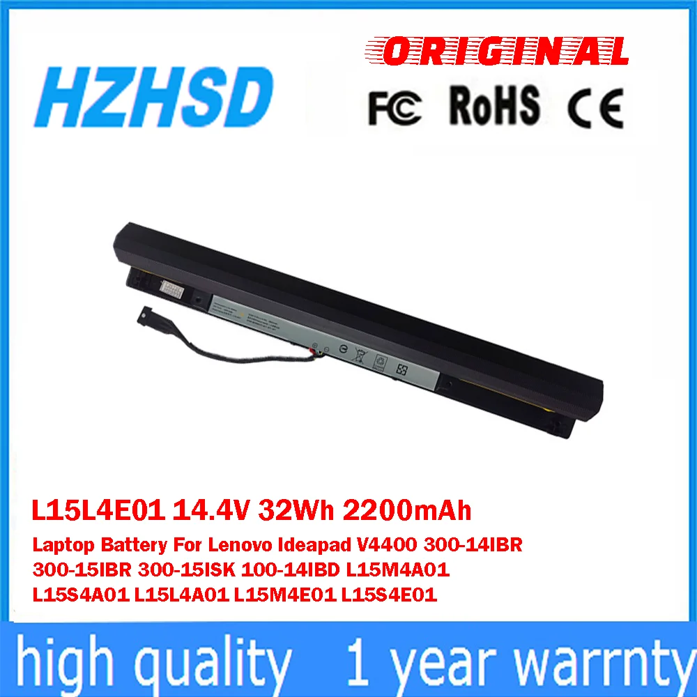 L15L4E01 14,4 V 32Wh 2200mAh batería del ordenador portátil para Lenovo Ideapad V4400 300-14IBR 300-15IBR 300-15ISK 100-14IBD L15M4A01 L15S4A01