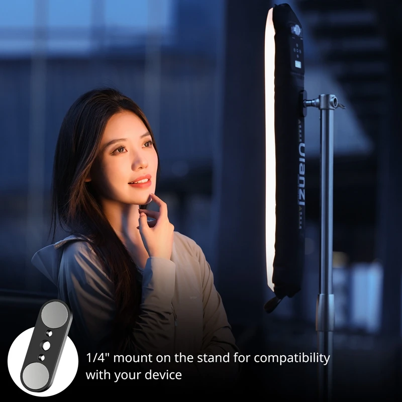 Ulanzi UA12/UA20 Luz Tubo Portátil Bicolor Magnética para Vídeo - imagen 5