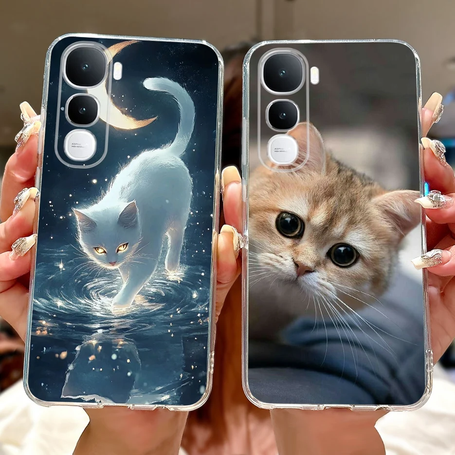 Para Vivo Y400 Pro 5G funda nueva moda cubierta pintada funda de teléfono de silicona suave para Vivo Y400 5G V2506 Y 400 Pro VivoY400 4G Fundas - imagen 4