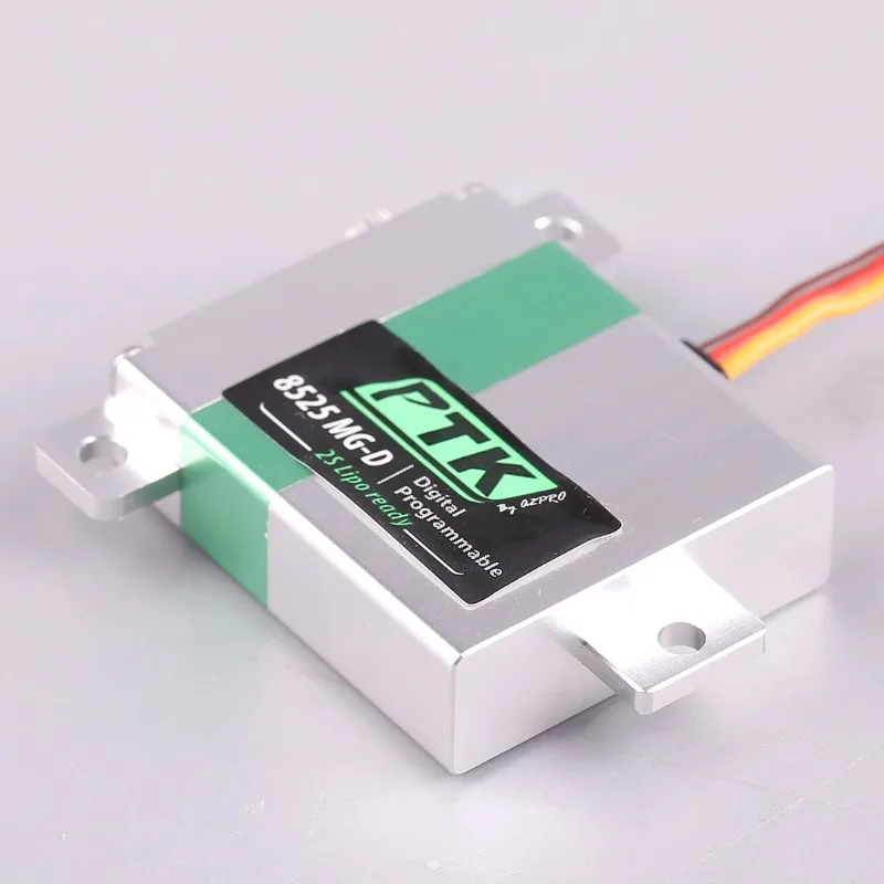 PTK 8525MG-D Servo digital programable engranaje de dirección todo planeador de metal KST DS125/135MG mismo nivel para modelos RC - imagen 2
