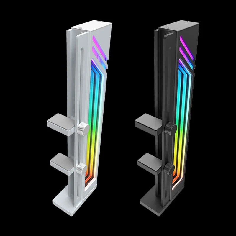 Jumpeak oporte de tarjeta de vídeo para ordenador, accesorio de sincronización ARGB con efecto Abyss, GPU, VGA, 5V - imagen 5