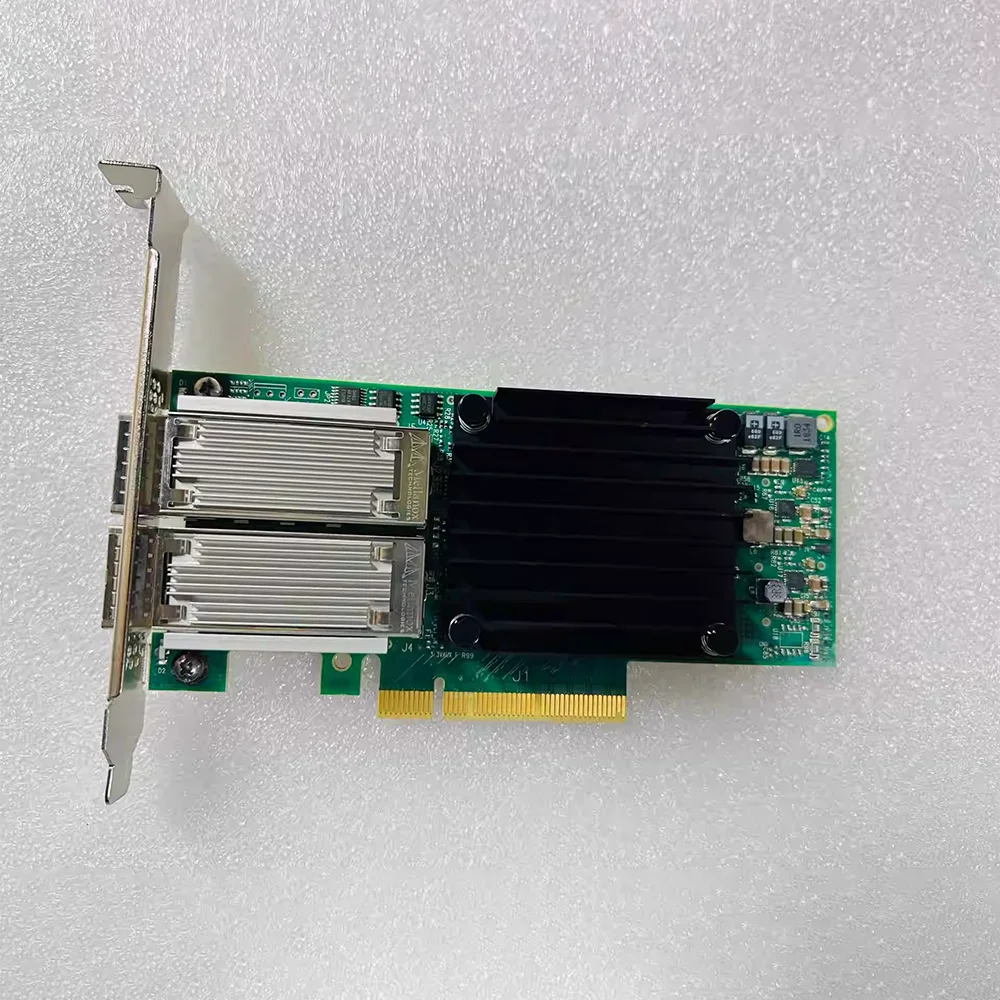 Para Mellanox 50Gbe doble puerto diez Gigabit fibra óptica NIC MCX414A-GCAT CX414A - imagen 4