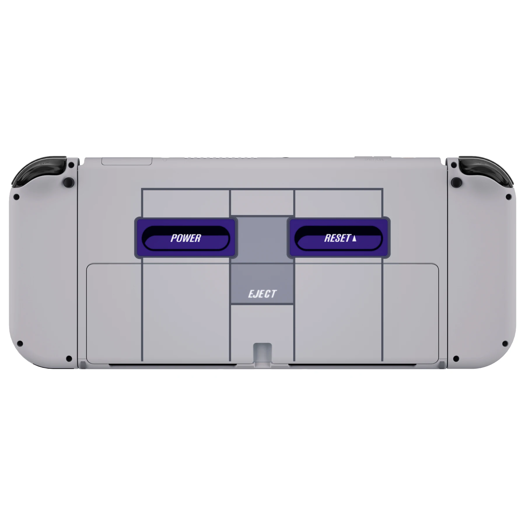 eXtremeRate Juego completo de carcasa para Nintendo Switch OLED - Estilo clásico SNES - imagen 3