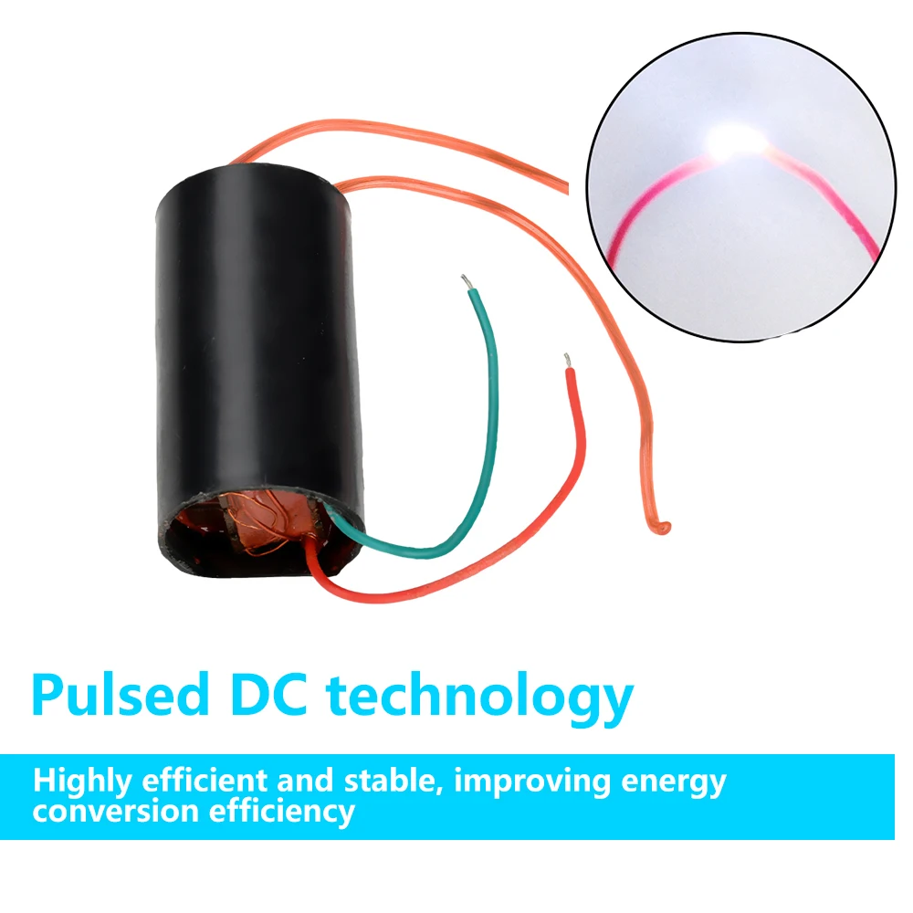 DC 3,7-6V 4A 200kV pulso DC módulo de alto voltaje paquete de refuerzo de alta frecuencia generador de alto voltaje arco de descarga eléctrica 200000V - imagen 2