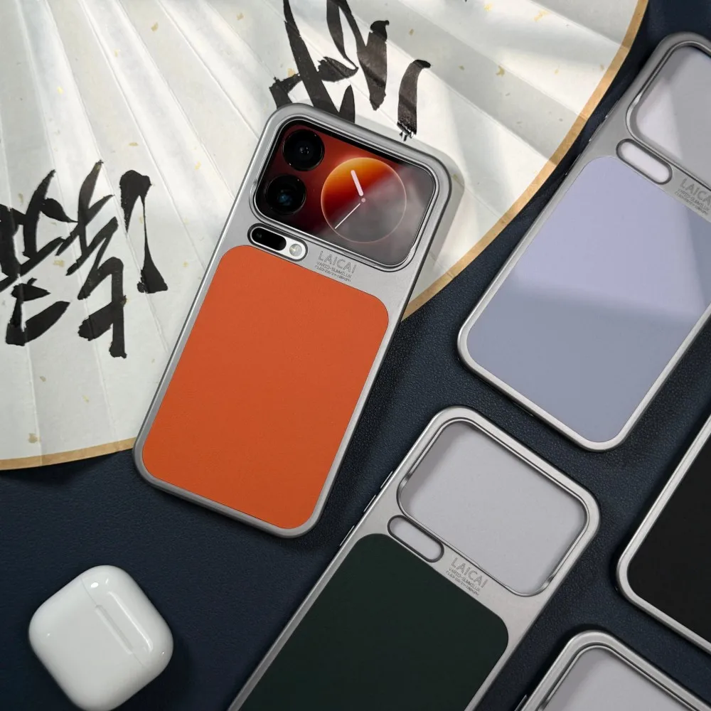 Para Xiaomi Mi 17 Pro Max funda de lujo PU moda piel protectora trasera funda para Xiaomi Mi 17Pro Max cubierta completa carcasa de teléfono - imagen 5