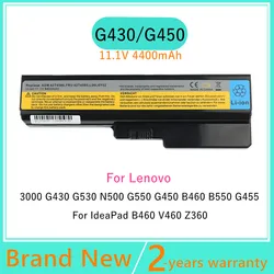 Juyaning batería del ordenador portátil para LENOVO IdeaPad V460 Z360 G455 G530 G555 G550 L06L6Y02 L08L6C02 L08L6Y02 L08N6Y02 L08S6D02 L08S6Y02