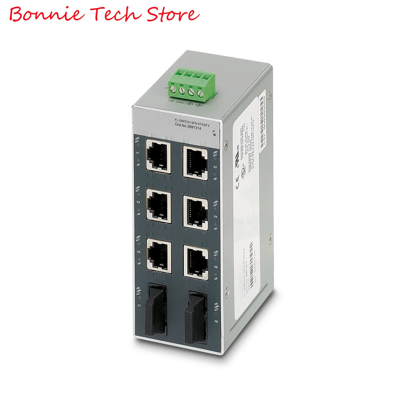 2891314 para conmutador Ethernet industrial Phoenix - FL SWITCH SFN 6TX/2FX - imagen 2