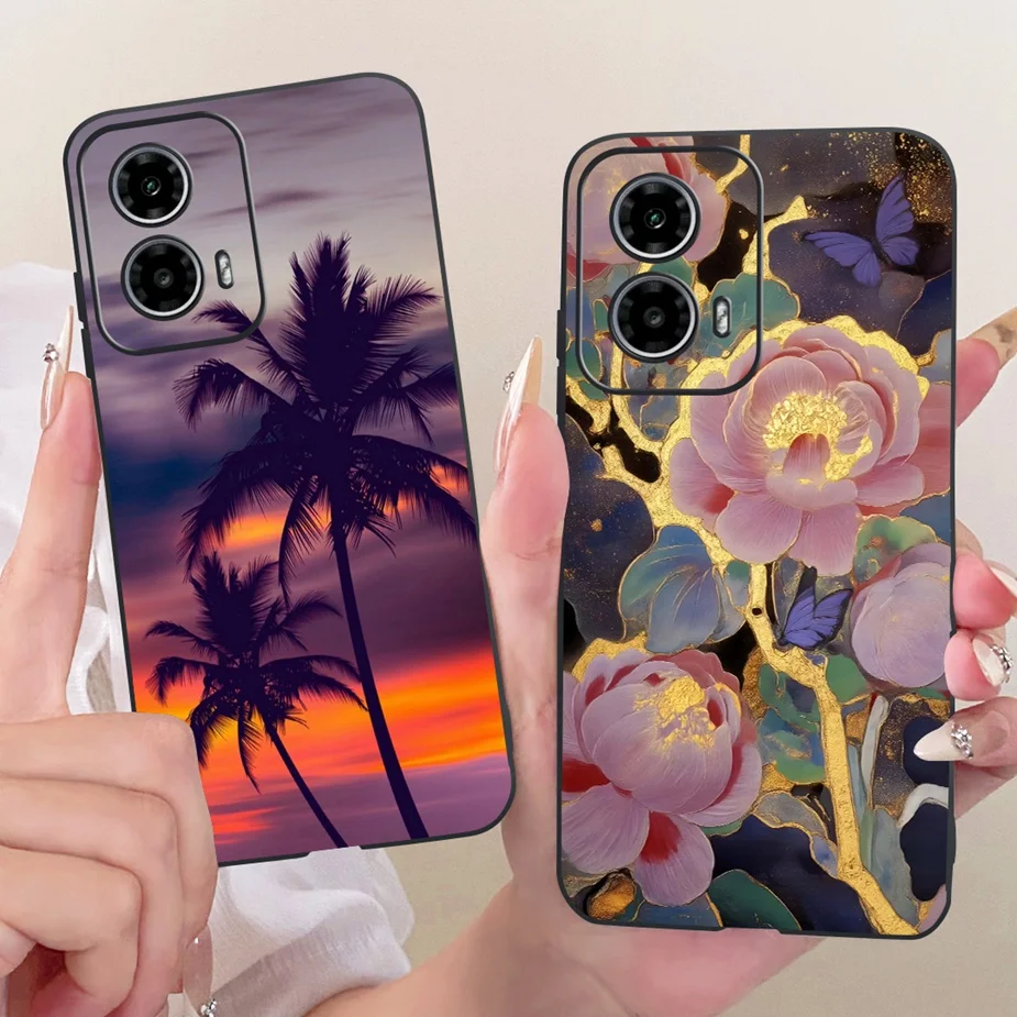 Para Motorola Moto G24 Power Case Moto G14 G34 Cool Dragon pintado cubierta suave TPU funda de teléfono para Moto G34 G 14 MotoG24 bolsas de energía - imagen 2