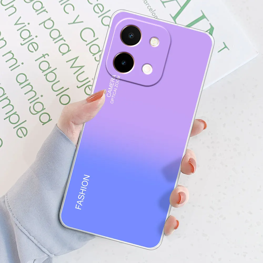 Para Vivo Y28 5G 4G Funda trasera para Vivo Y36i 5G Funda a prueba de golpes Funda de teléfono de silicona suave transparente para Vivo Y36 Y28 Y36i Coque - imagen 5