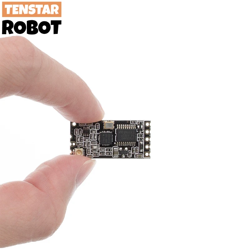 Chip SI4438 de HC-12 433Mhz, módulo de puerto serie inalámbrico de 1000m con antena, reemplaza Bluetooth - imagen 2