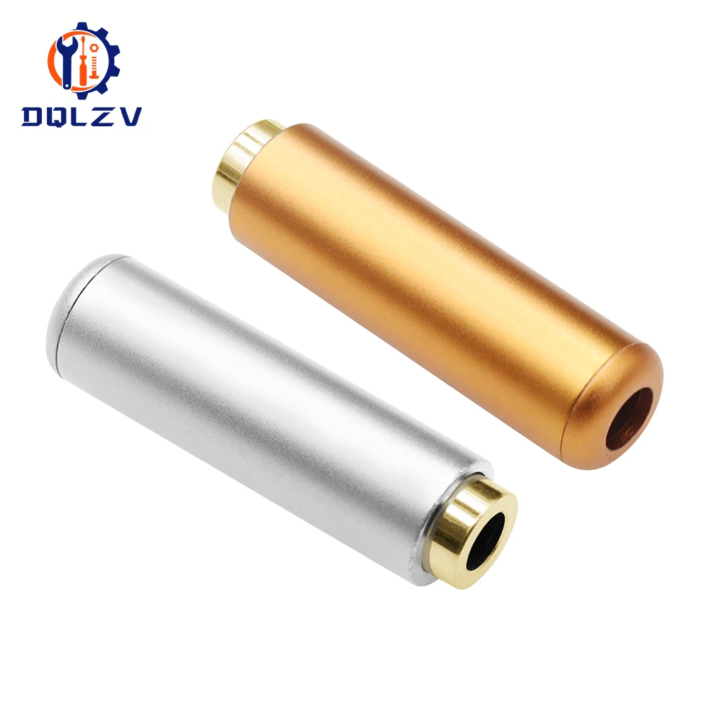 Nueva llegada conector de aluminio 3,5mm Audio hembra Jack 3,5mm 3 polos enchufe estéreo conector de cable chapado en oro auricular DIY - imagen 4