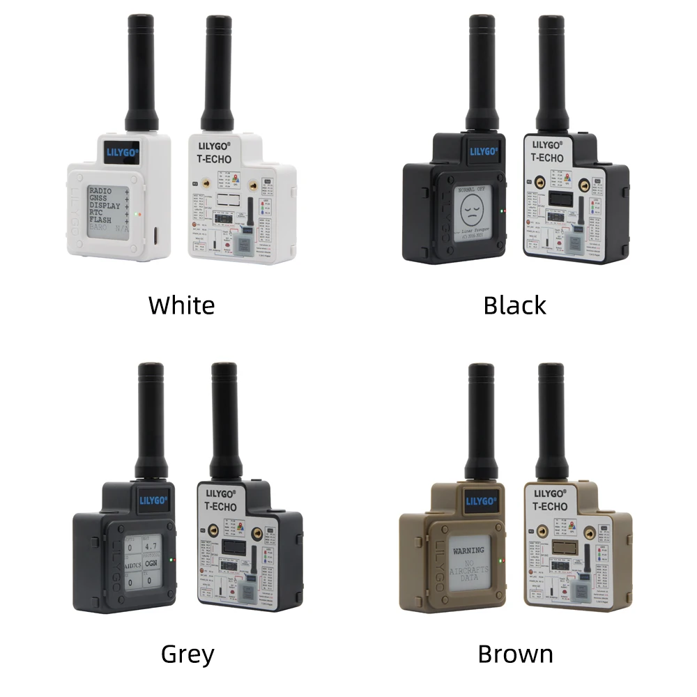 Módulo inalámbrico SoftRF t-echo NRF52840 LoRa SX1262 433/868/915MHz L76K GPS 1,54 Sensor BME280 de papel electrónico para Arduino - imagen 3