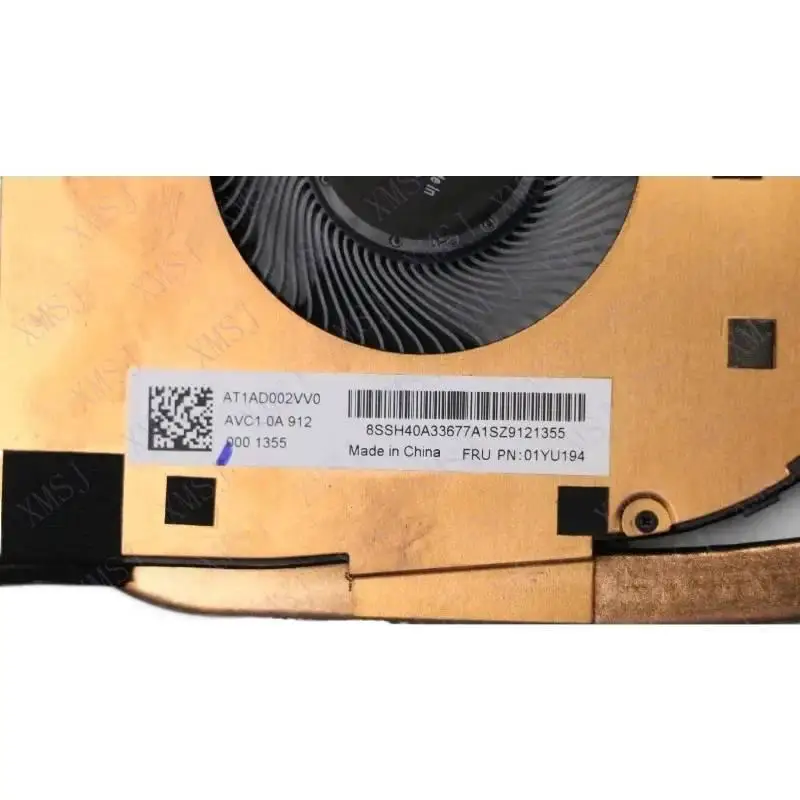 01YU194 01YU195 nuevo para ThinkPad T590 (tipo 20N4, 20N5) portátil gráfico integrado módulo térmico ventilador disipador de calor de refrigeración - imagen 4