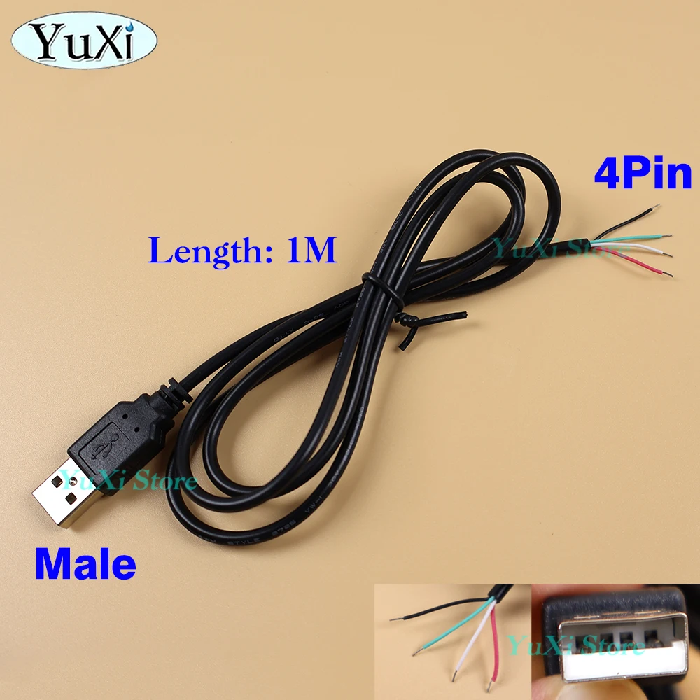 1M 4Pin Male