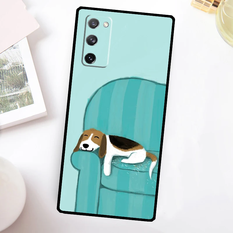 Funda Beagle Dog Puppy para Samsung Galaxy S22, S23, S24 Ultra Plus Note 10, 20, S8, S9, S10, S20 FE, S21 FE - imagen 4