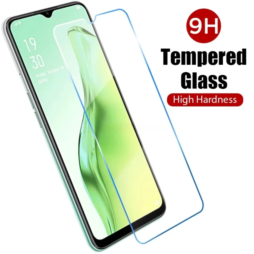 2 uds 9H templado A72 A53 A9 A12 A12e A12s 5G 2020 Protector de pantalla para OPPO A5 A5S A52 A73 A91 A31 A32 A33 vidrio - imagen 3