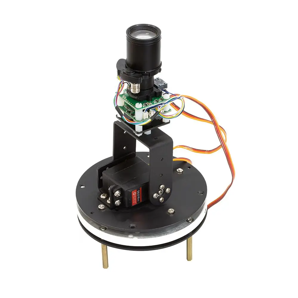 Arducam-cámara PTZ con Base para Raspberry Pi 4/3B +/3, 8MP, Pan Tilt Zoom