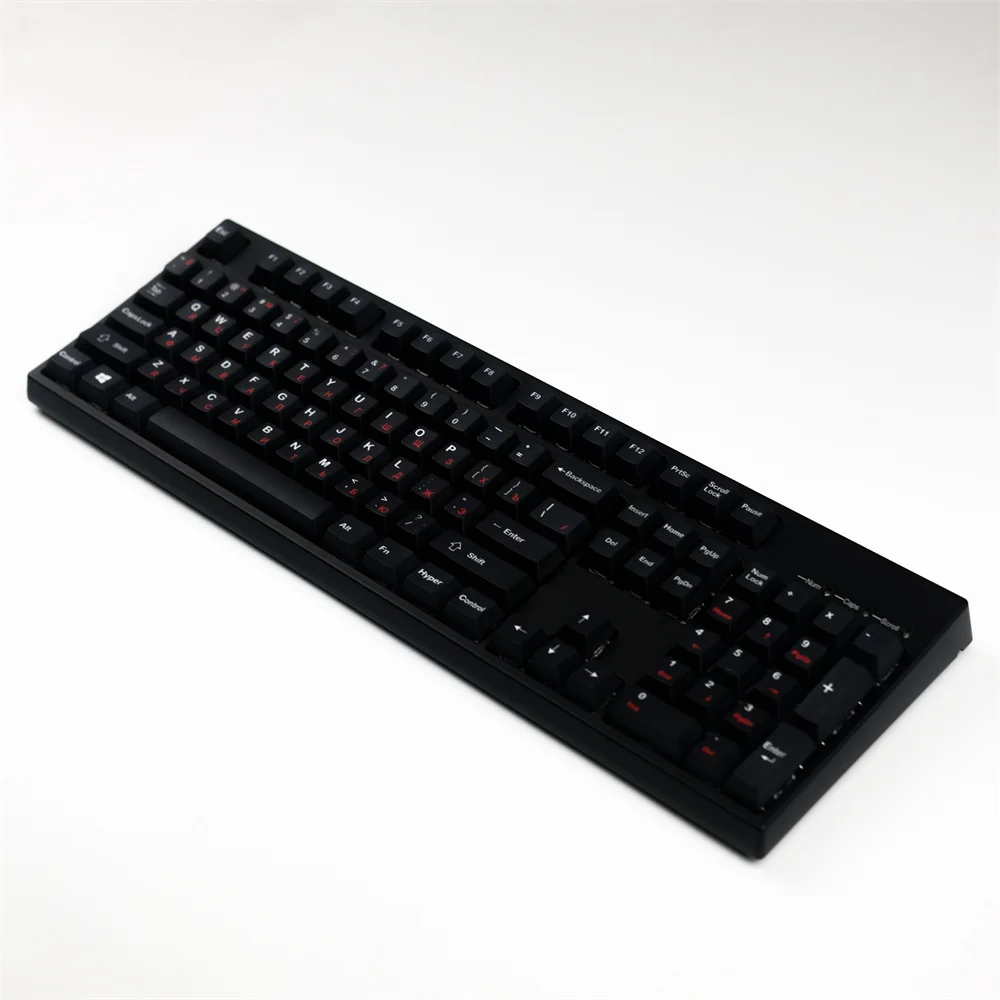 Teclas PBT negras perfil Cherry para MX Switch - imagen 3