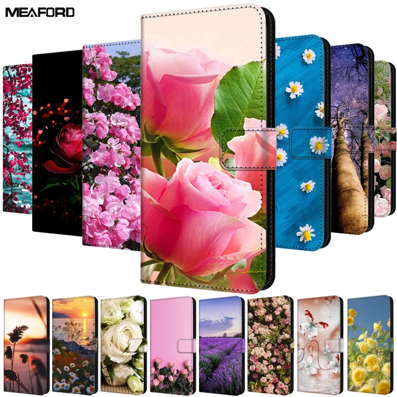 Funda de cuero con tapa para Samsung Galaxy A55 A35 A25 A15 A05 A05S 5G, funda M35 M55 M15, funda con soporte magnético con ranuras para tarjetas
