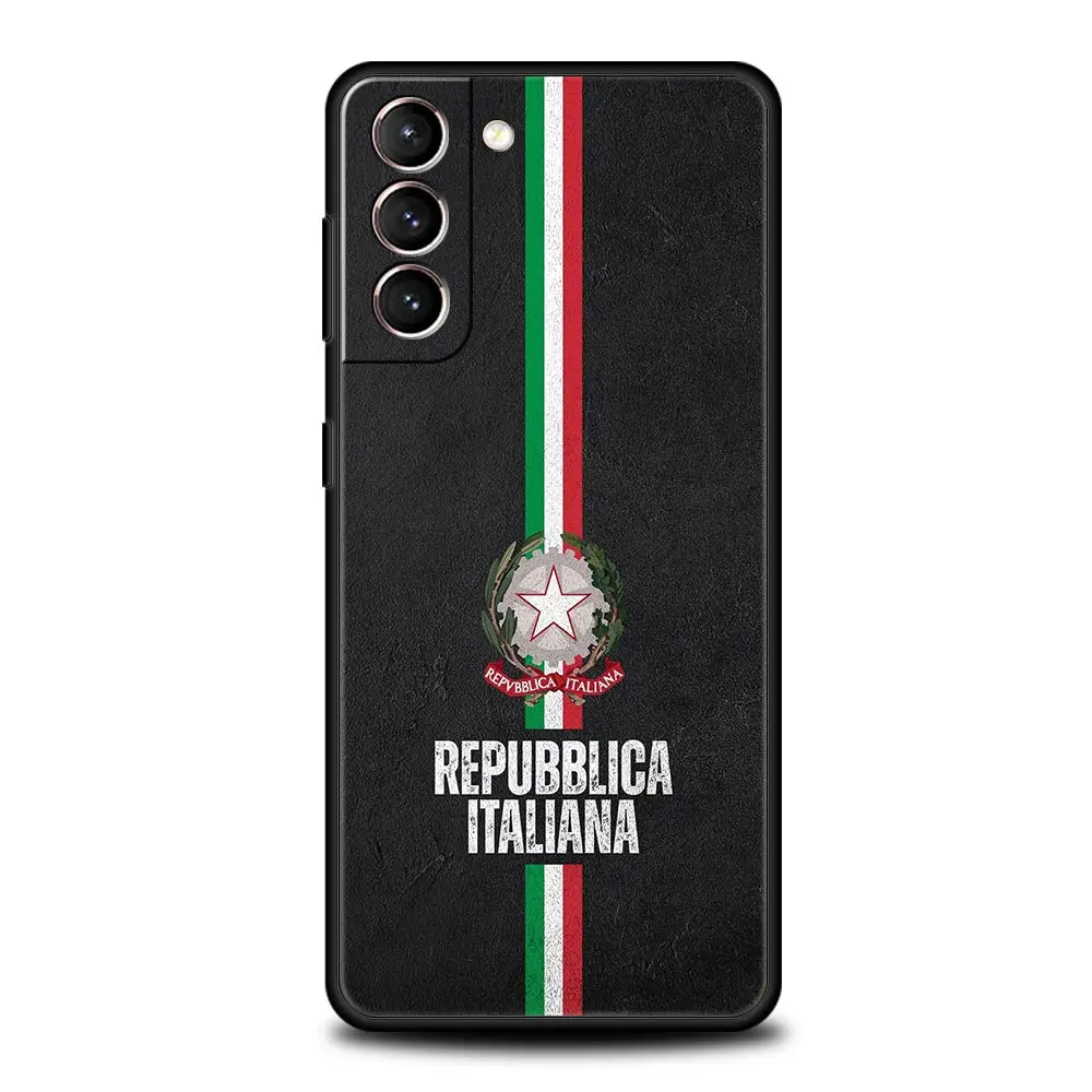 Funda de teléfono con bandera italiana para Samsung Galaxy S25 Edge S24 S23 S22 S20 Ultra S21 FE 5G S10 Plus, funda suave de TPU - imagen 5