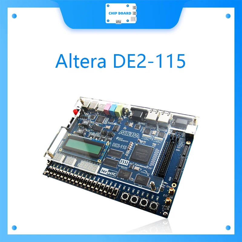Altera DE2-115, placa Edu CycloneIV EP4CE115, 128 MB SDRAM+32 Kbit EEPROM, configuración JTAG/AS ​