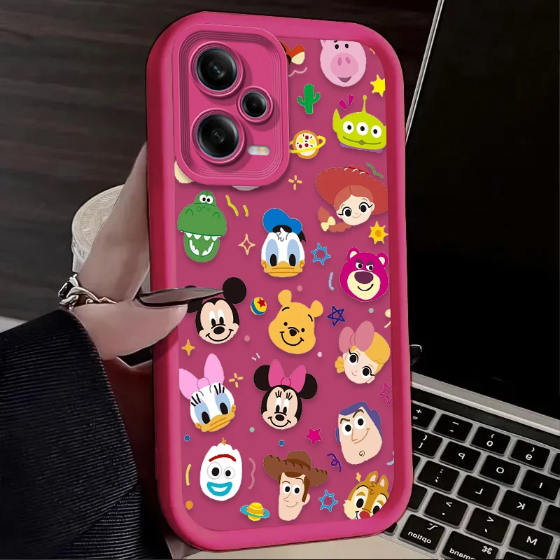 Funda blanda Disney Mickey Minnie para Xiaomi Redmi Note 13 12 11 Pro Plus 4G 5G 11S 9S 10S 12S 10 9 Redmi 12C 14C 13C A3 12 - imagen 4