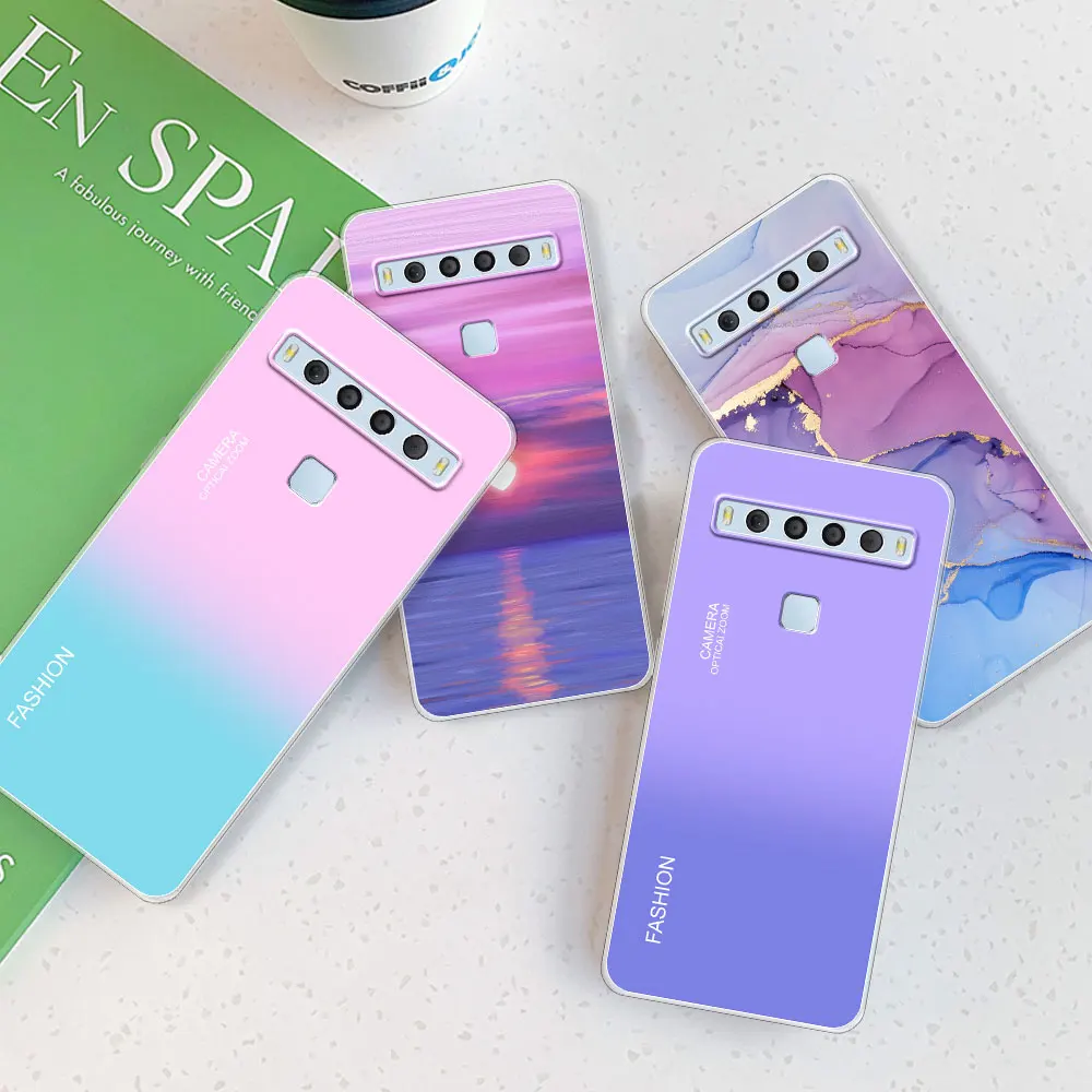 Funda a prueba de golpes para teléfono, carcasa de silicona suave y transparente para TCL 10L, T770H, T770B, TCL 10 Lite /TCL10T, TCL10Lite - imagen 4