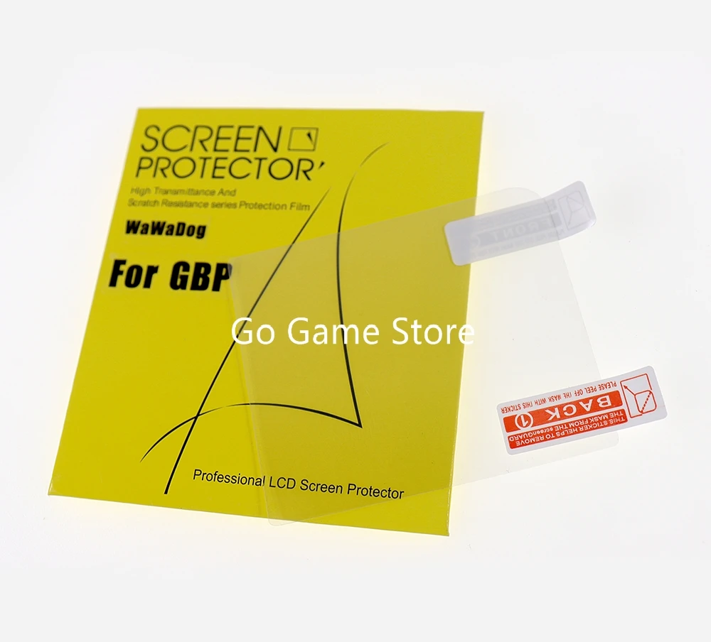 2 unids/lote para GB GBA GBA SP GBC GBP para Gameboy Color consola de juegos protectores de pantalla película protectora de pantalla LCD - imagen 5