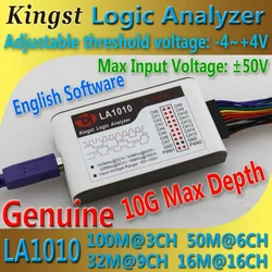 Kingst LA1010 – Analizador lógico USB para FPGA y MCU