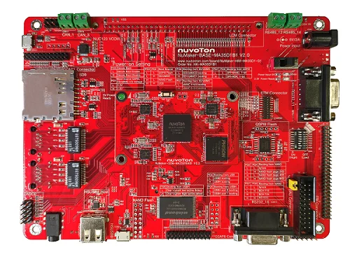 【nuvoton NuMaker】 Placa de desarrollo Numaker-HMI-MA35D1-S1 - imagen 2