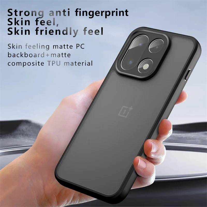 Funda de teléfono con sensación de piel mate para OnePlus 15, Funda antioxidante para OnePlus 15, Funda trasera para OnePlus 15, Protector - imagen 4