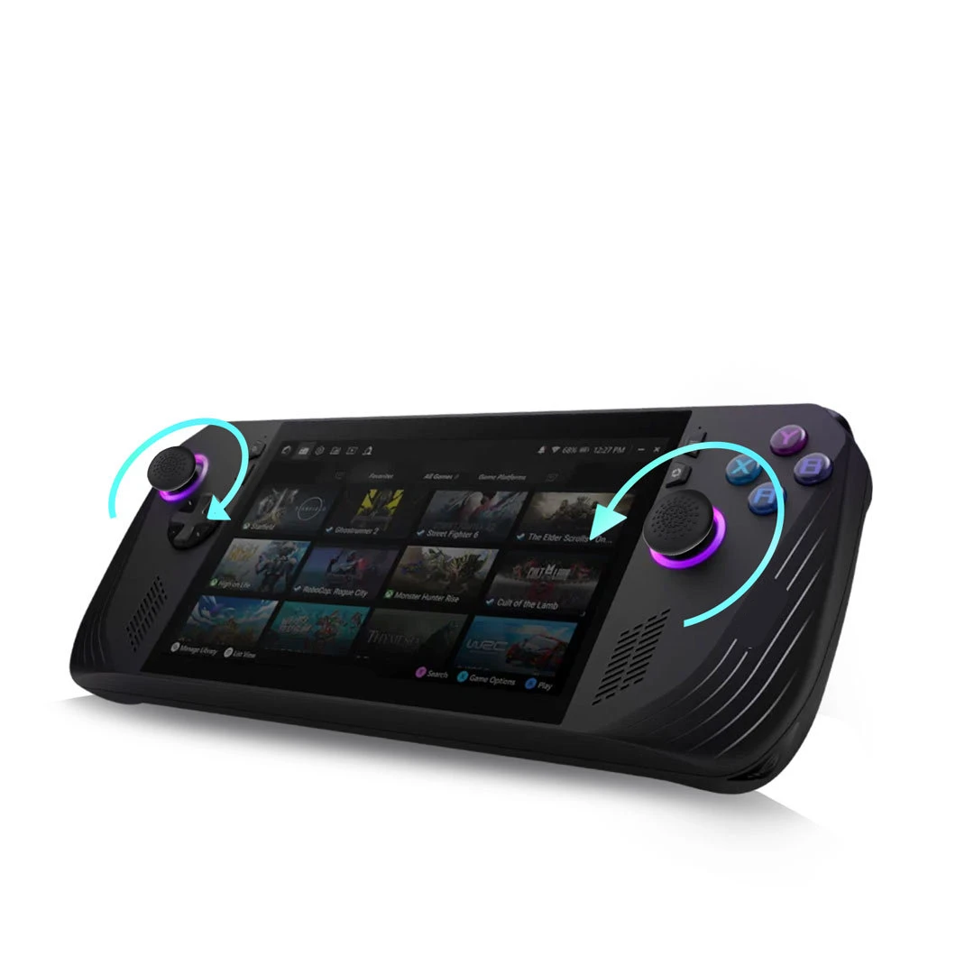 Juego de empuñaduras de pulgar para consola de juegos, 2 piezas, tapa de Joystick, cubierta de Thumbstick para ROG Ally X, accesorios protectores de botón de silicona - imagen 3