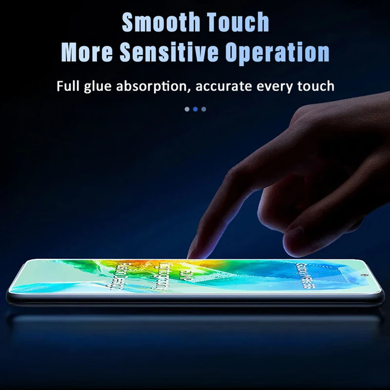Protector de pantalla de vidrio templado de 2-4 piezas para Samsung Galaxy M55S M55 M35 M15 M05 M54 M34 M14 M04 para Samsung M53 M33 M23 M62 M52 - imagen 2