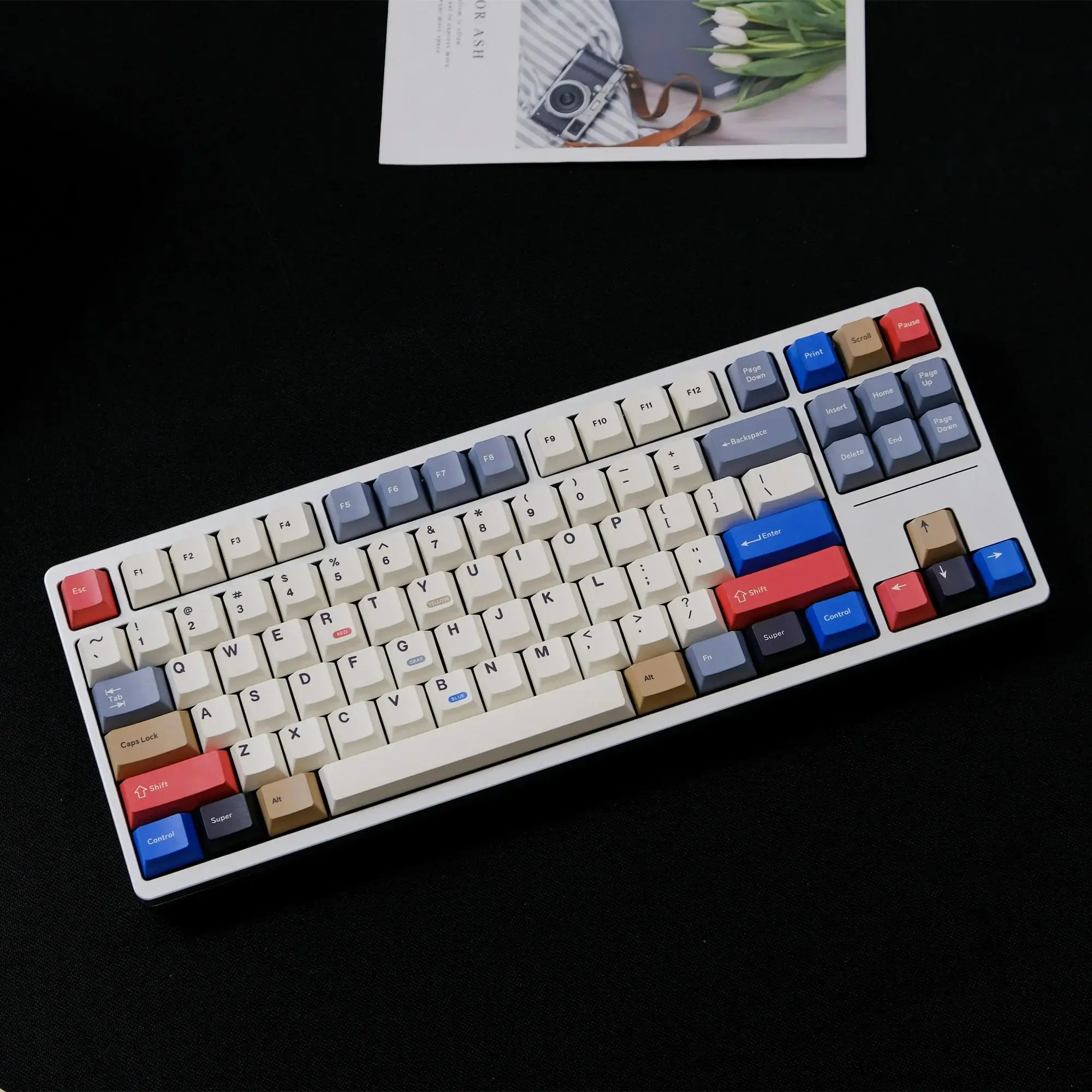 GMK Juego de teclas de cien luces, 151 teclas, Material PBT, perfil de cereza para teclado mecánico MX Switch 68/75/84/87/96/98/104 - imagen 4
