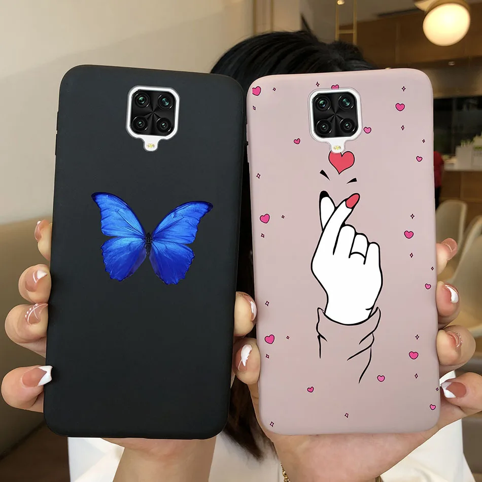 Funda trasera de silicona para Xiaomi Redmi Note 9 Pro Max, carcasa suave con patrón de dibujos animados, parachoques - imagen 3