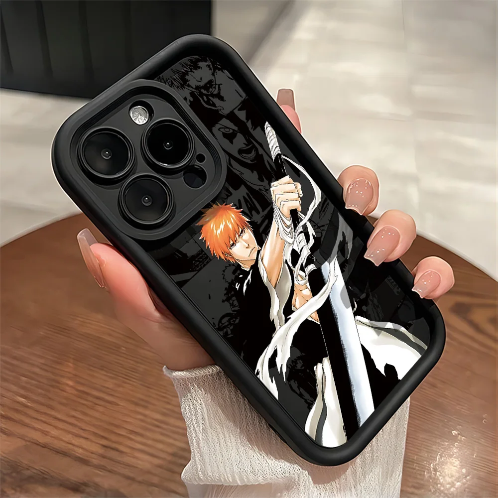 Funda de teléfono genial de Anime BleachS para Xiaomi Mi 15 14 13 12 14T 11 Lite 12T Poco M6 X7 X6 F4 F5 X5 C40 GT Pro Ultra 4G 5G - imagen 5
