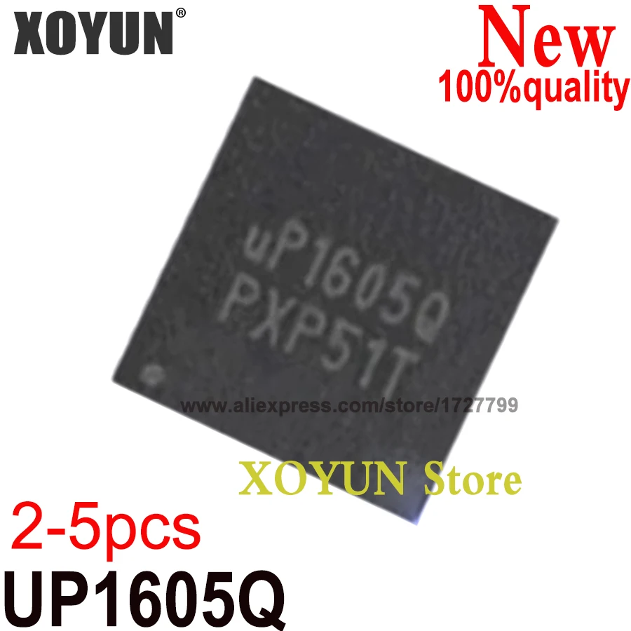 Chipset de QFN-24 UP1605Q UP1605QQAG, (2-5 piezas), nuevo, 100%