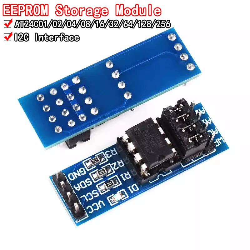 Nuevo AT24C256 AT24C01/02/04/08/16/32/64/128/256 interfaz I2C módulo de memoria EEPROM