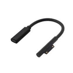Cable de carga USB-C PD 15 V/3 A para Microsoft Surface Pro, Go y Laptop