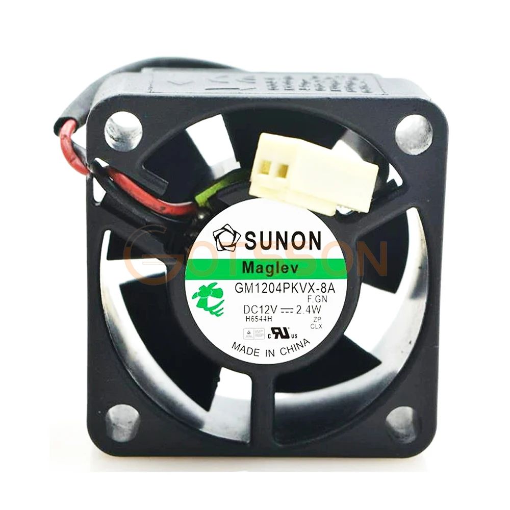 Para SUNON 4020 GM1204PKVX-8A 12V 2,4 W ventilador de refrigeración de servidor de 2 cables - imagen 2